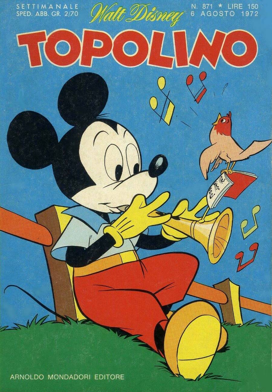 Fumetto Topolino -  1972
