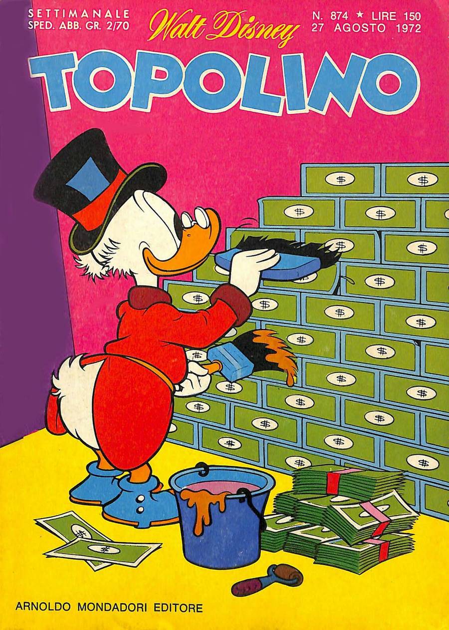 Fumetto Topolino -  1972