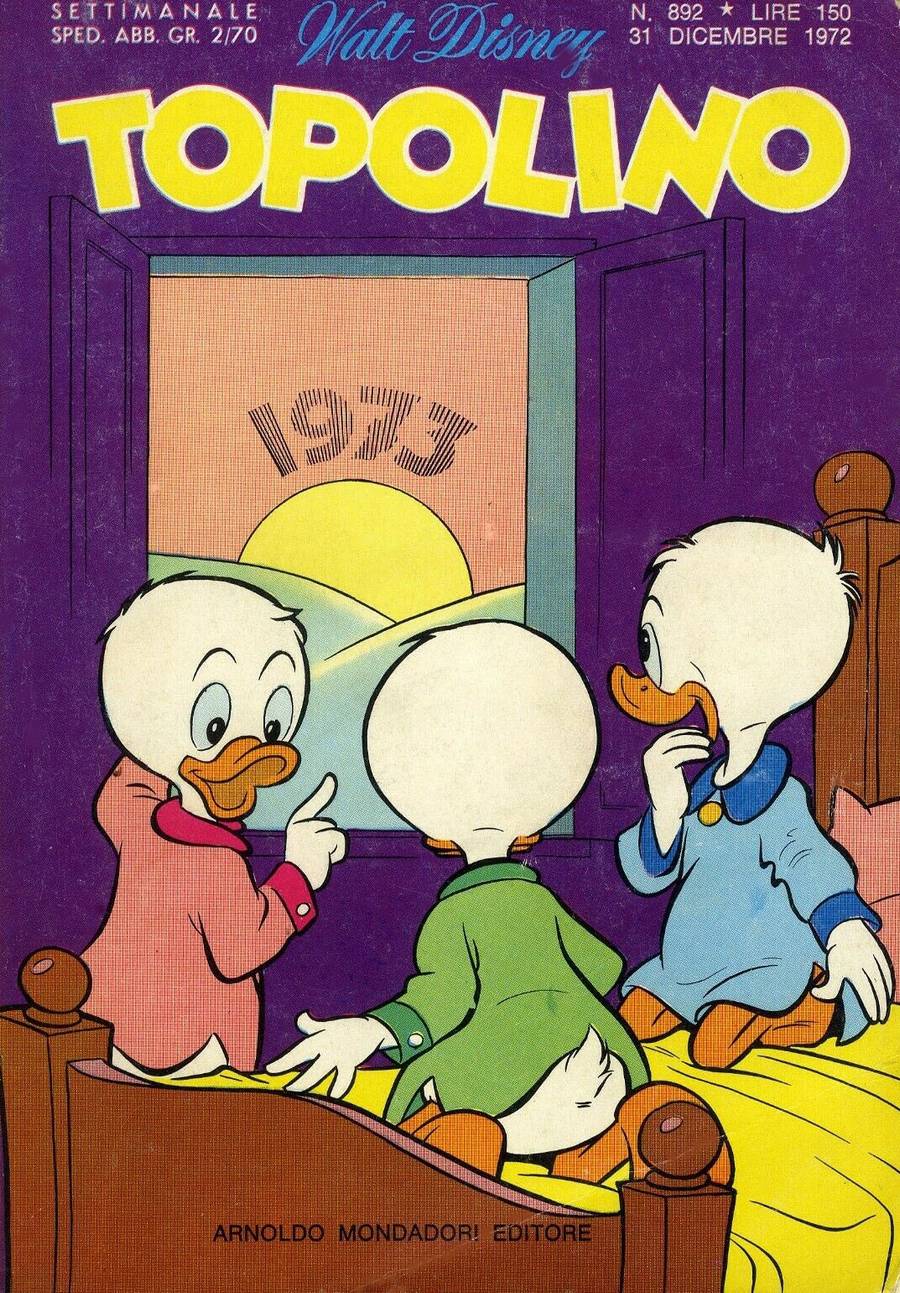 Fumetto Topolino -  1972