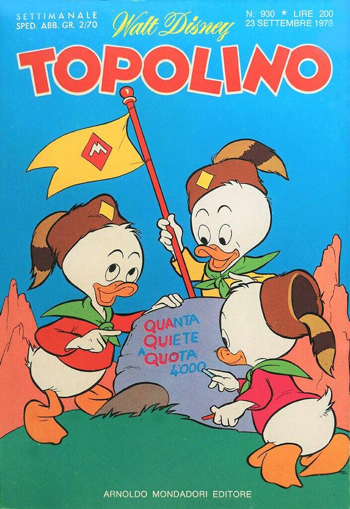 Fumetto Topolino -  1973