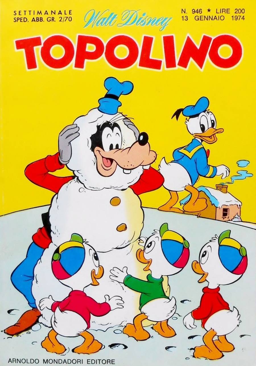 Fumetto Topolino -  1974
