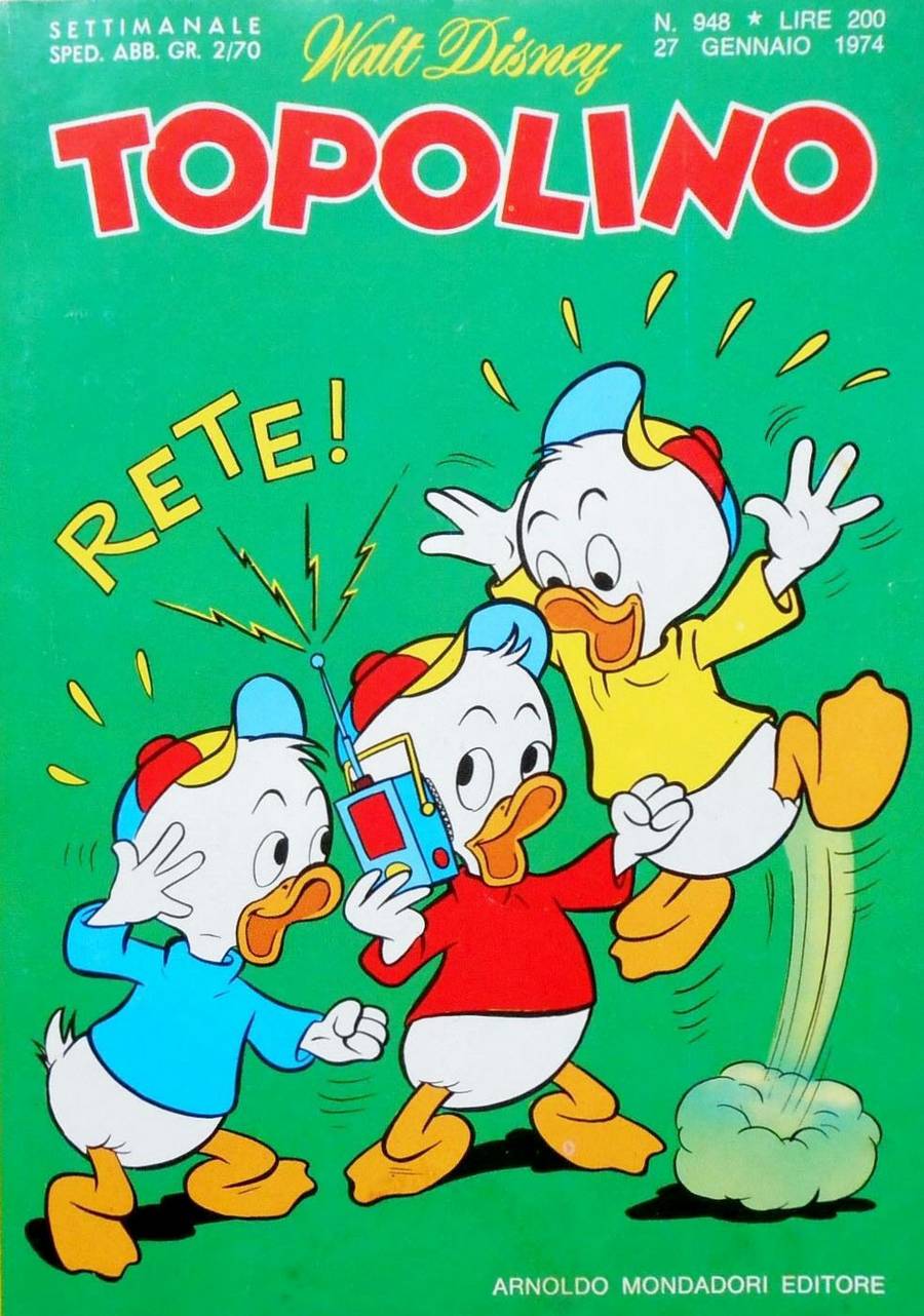 Fumetto Topolino -  1974