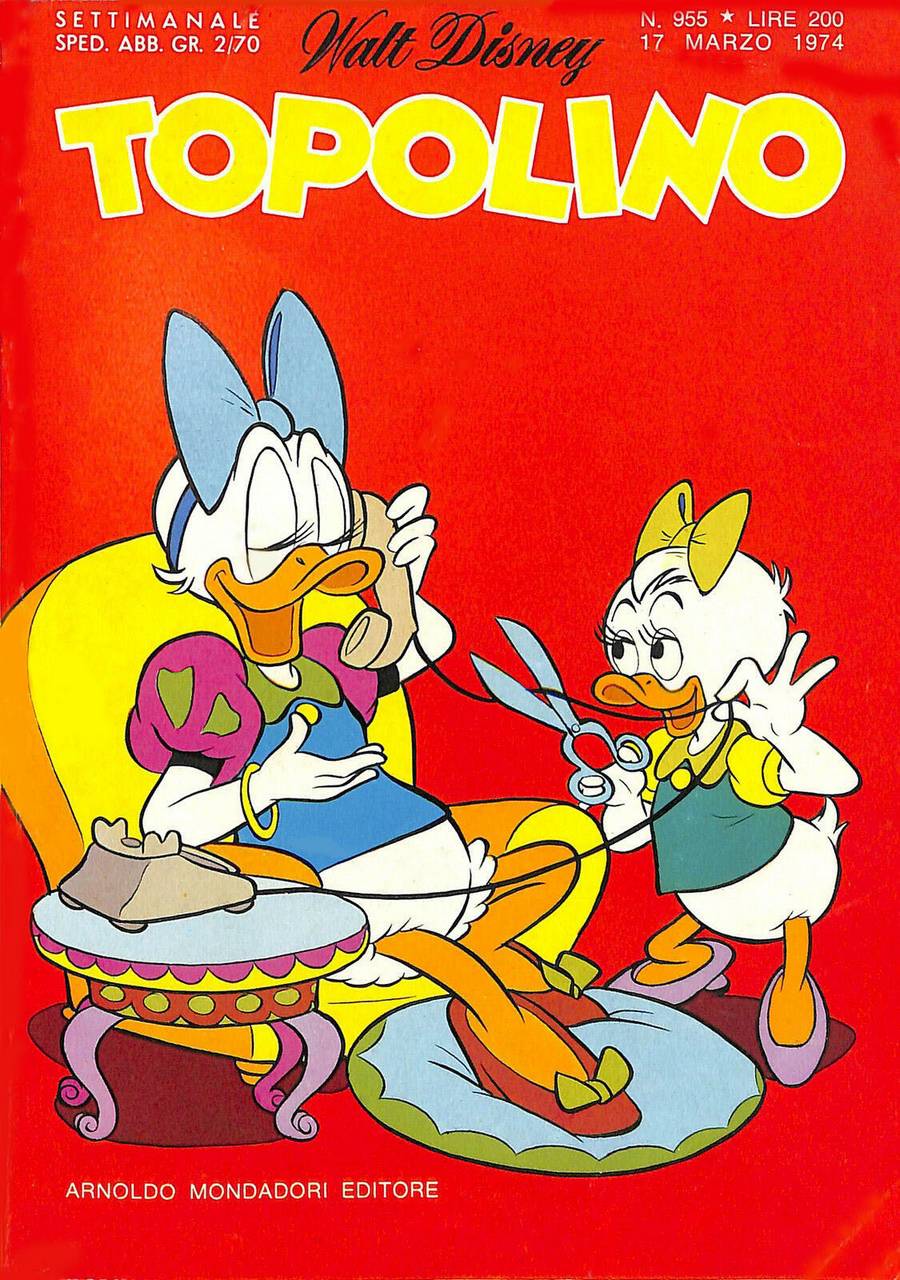 Fumetto Topolino -  1974