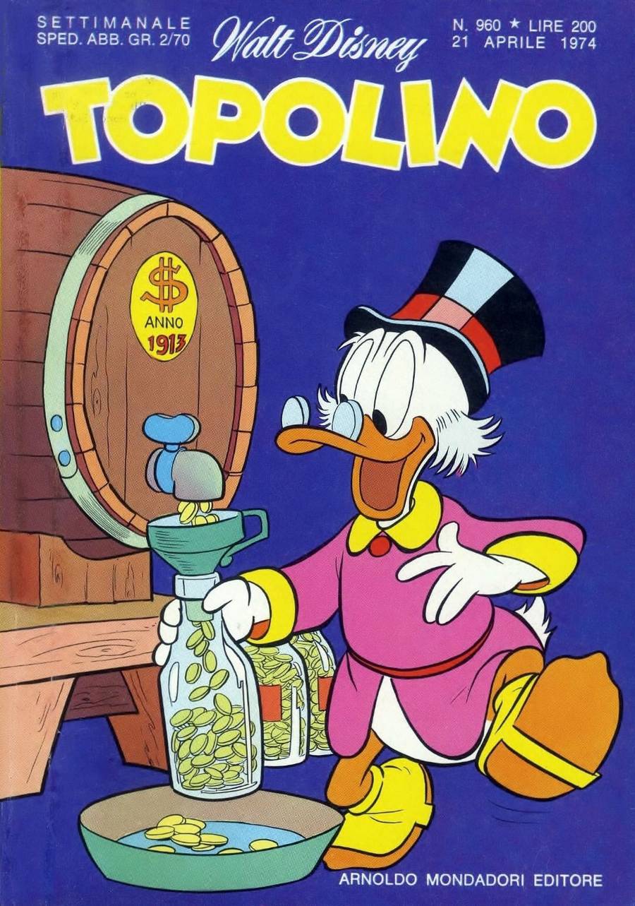 Fumetto Topolino -  1974