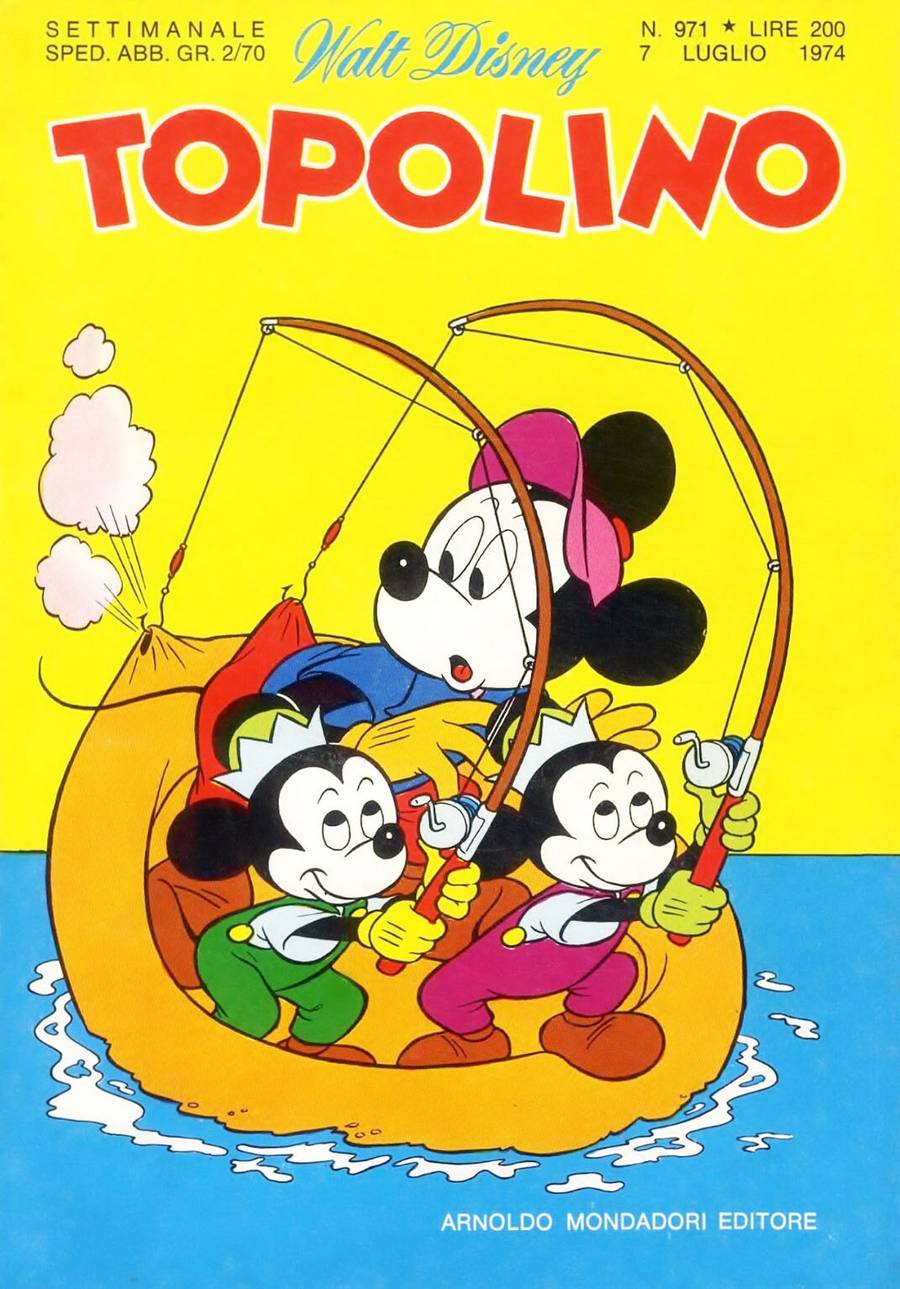 Fumetto Topolino -  1974