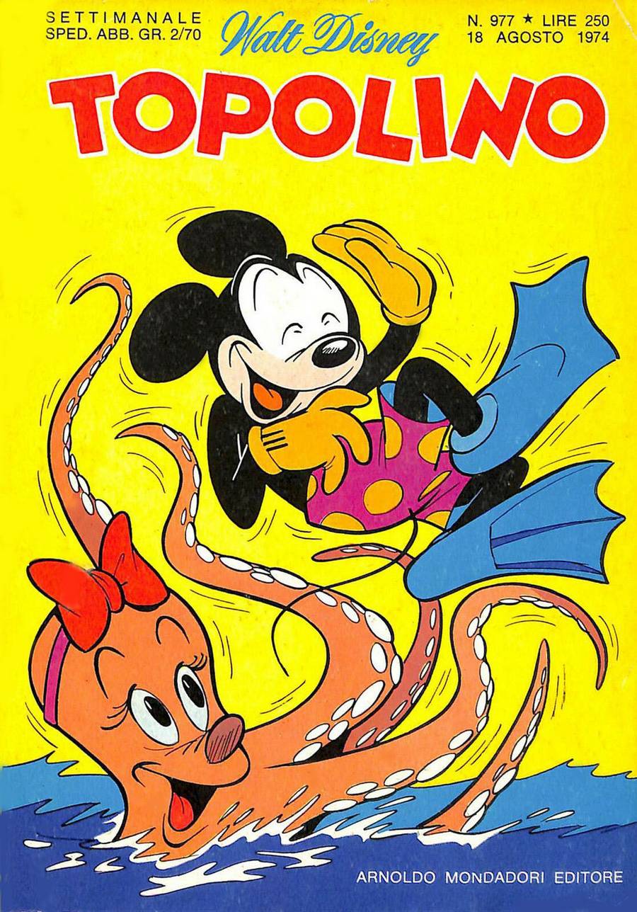 Fumetto Topolino -  1974