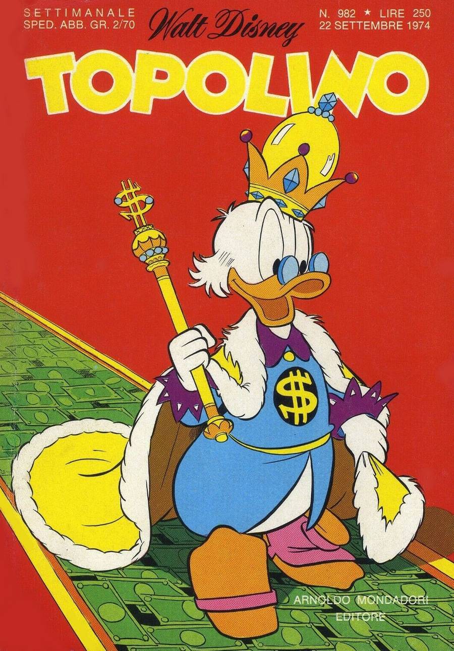 Fumetto Topolino -  1974