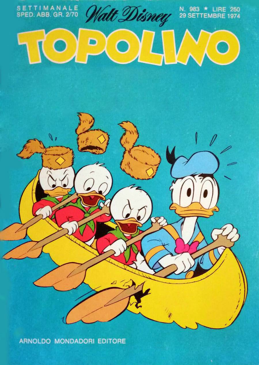Fumetto Topolino -  1974