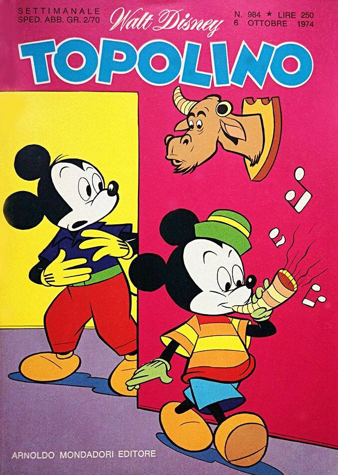 Fumetto Topolino -  1974