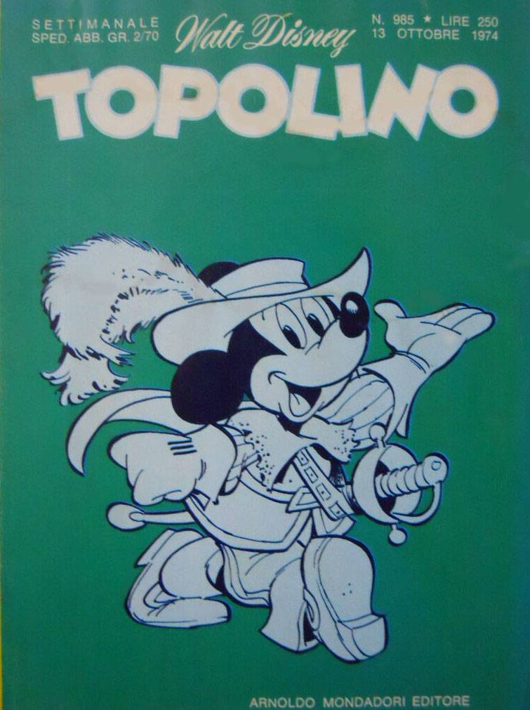 Fumetto Topolino -  1974