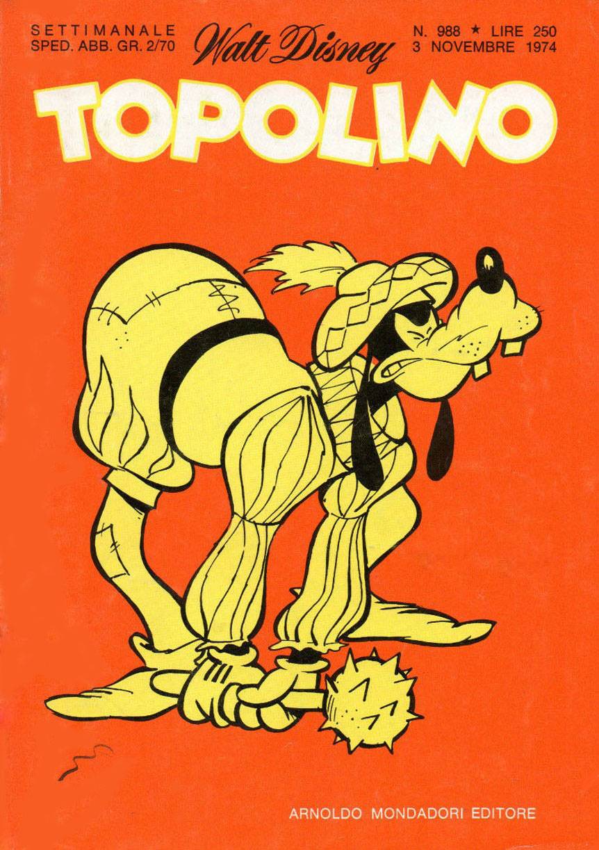 Fumetto Topolino -  1974