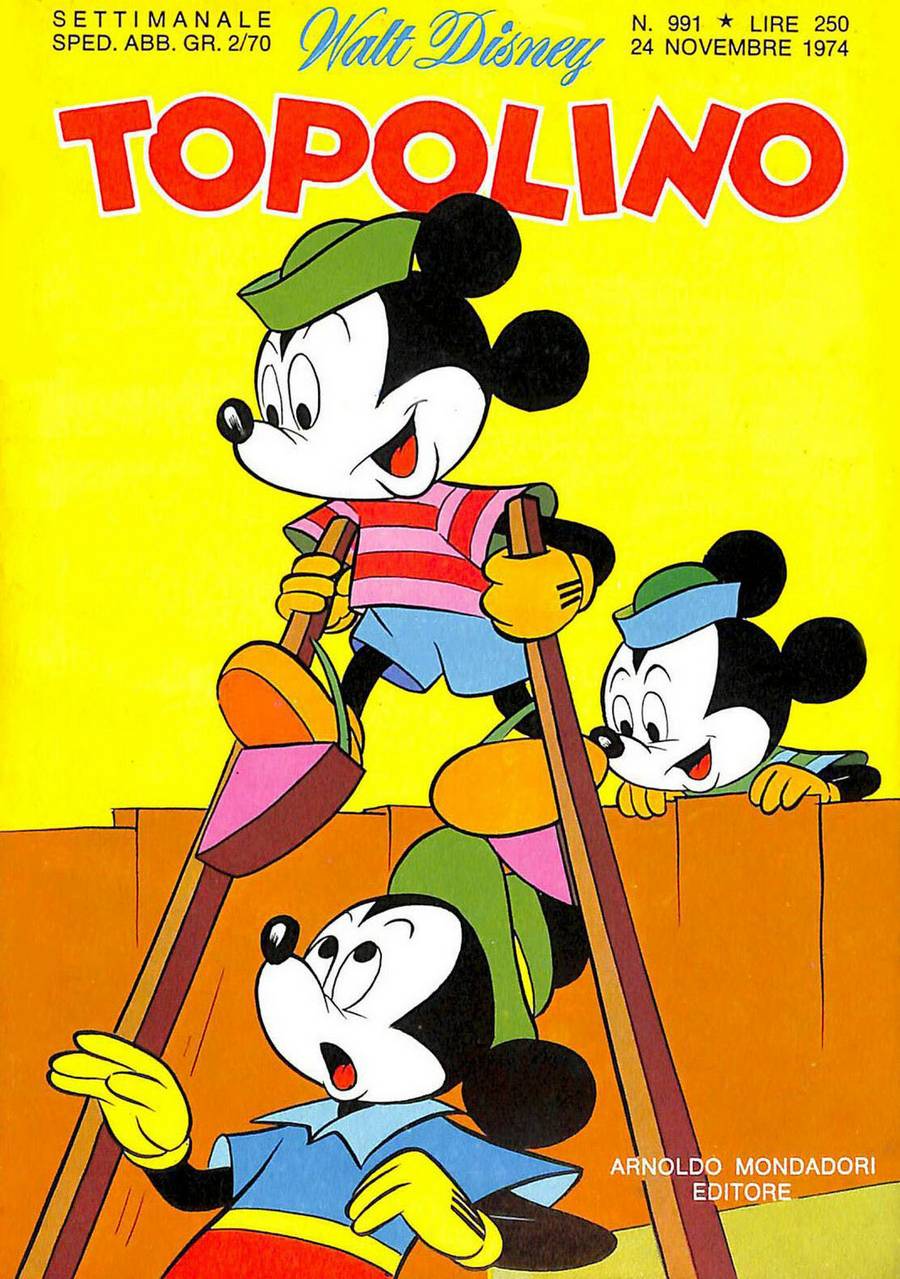 Fumetto Topolino -  1974