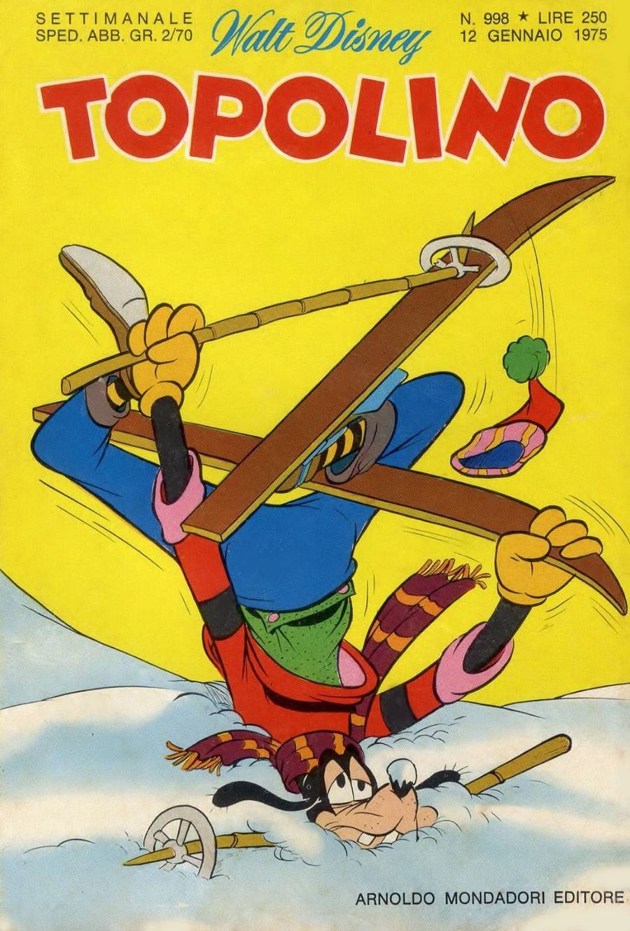 Fumetto Topolino -  1975