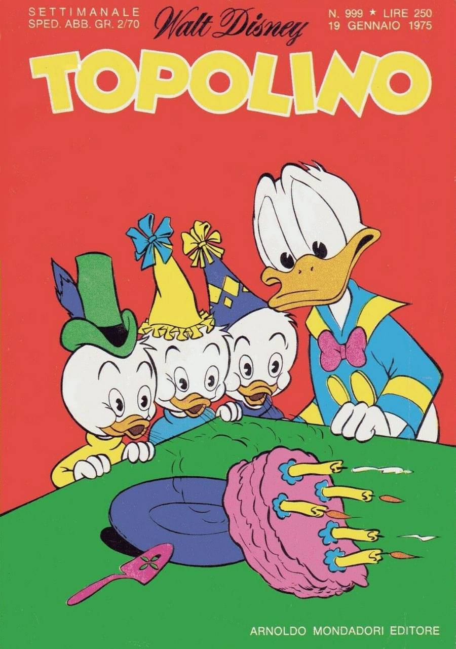 Fumetto Topolino -  1975