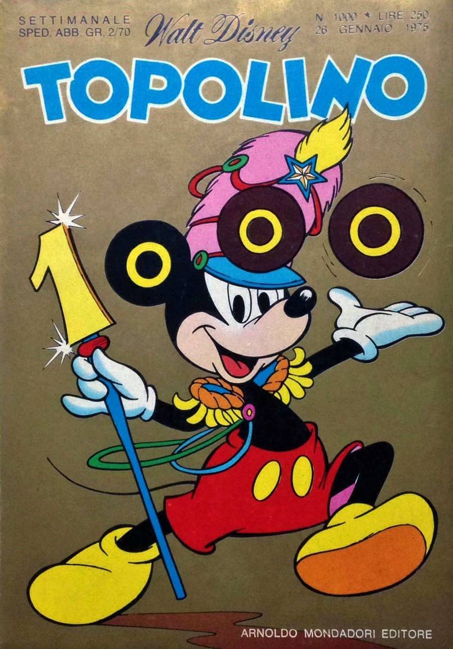 Fumetto Topolino -  1975
