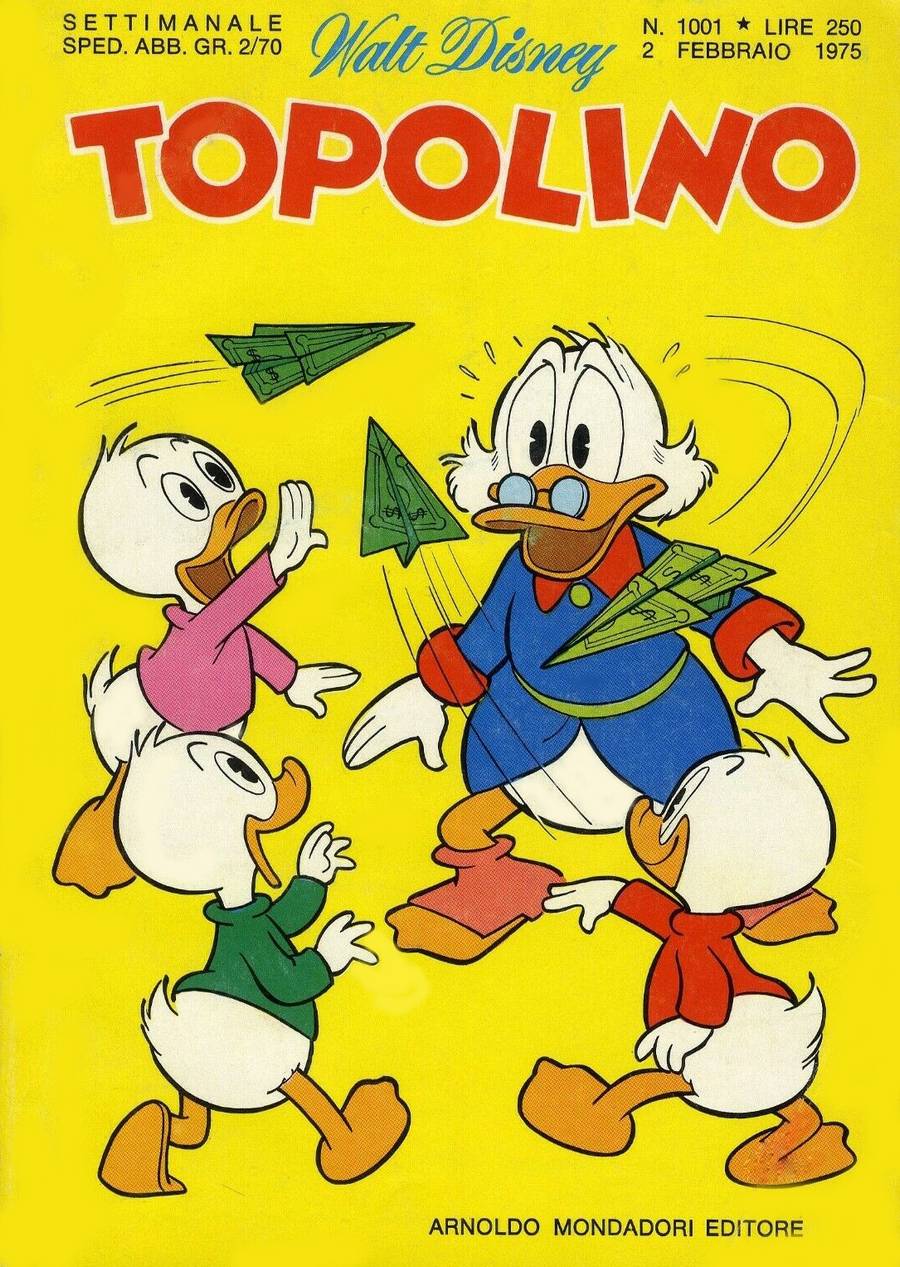 Fumetto Topolino -  1975