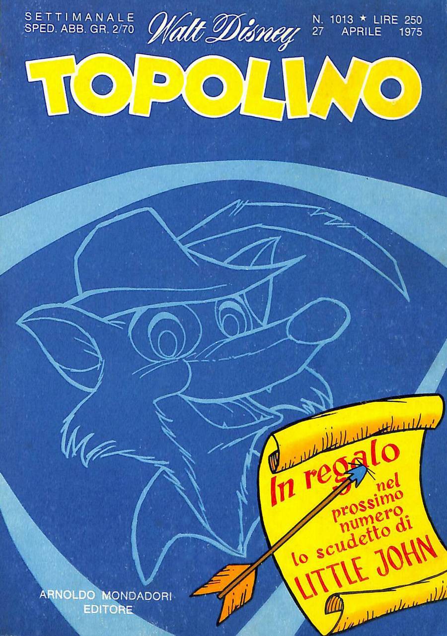 Fumetto Topolino -  1975