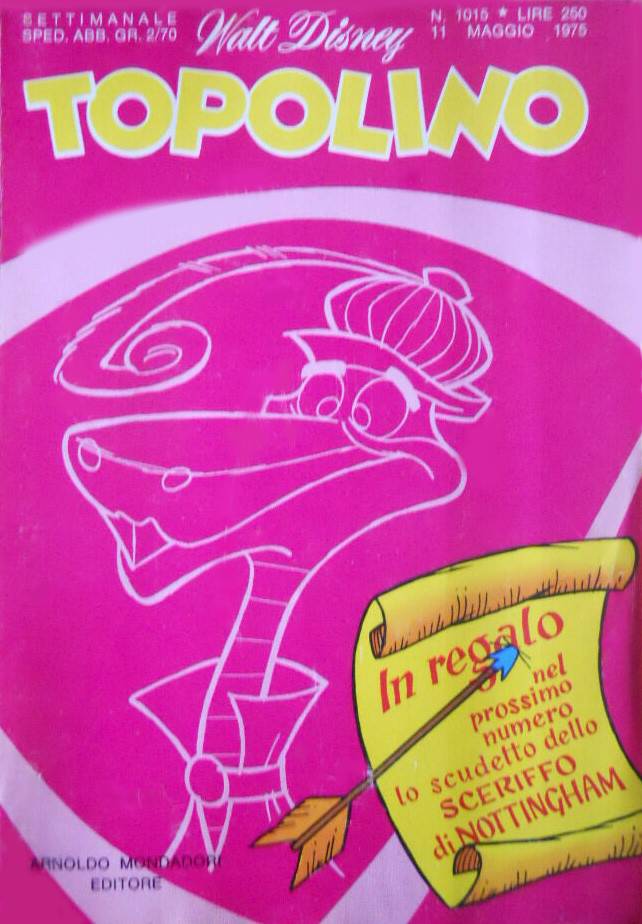 Fumetto Topolino -  1975