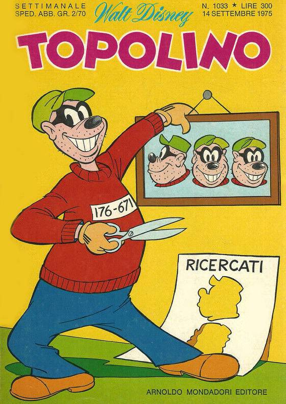 Fumetto Topolino -  1975