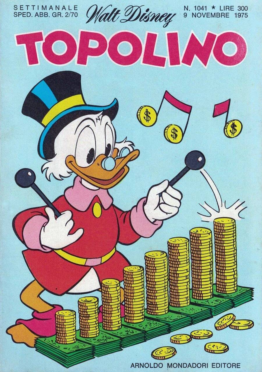Fumetto Topolino -  1975