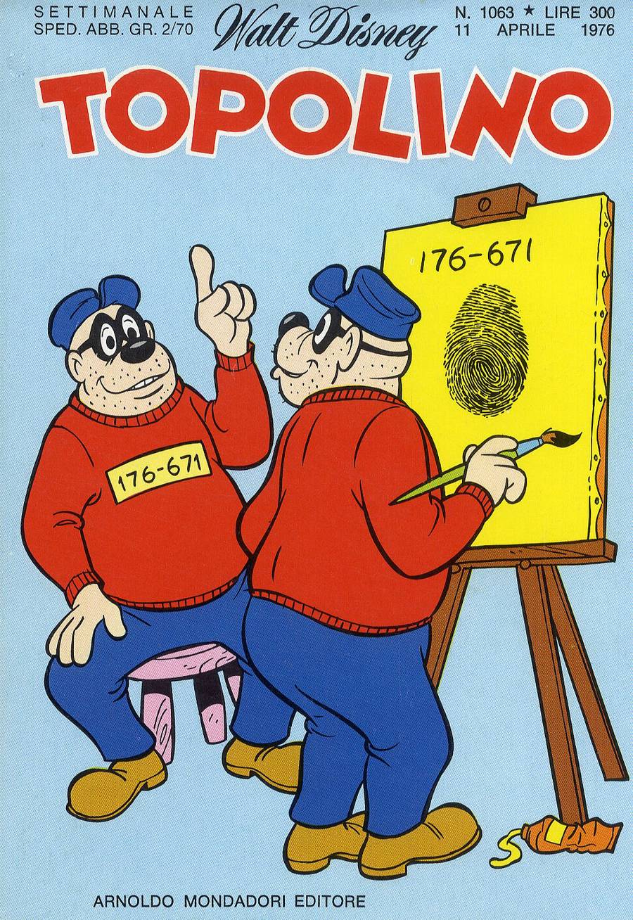Fumetto Topolino -  1976