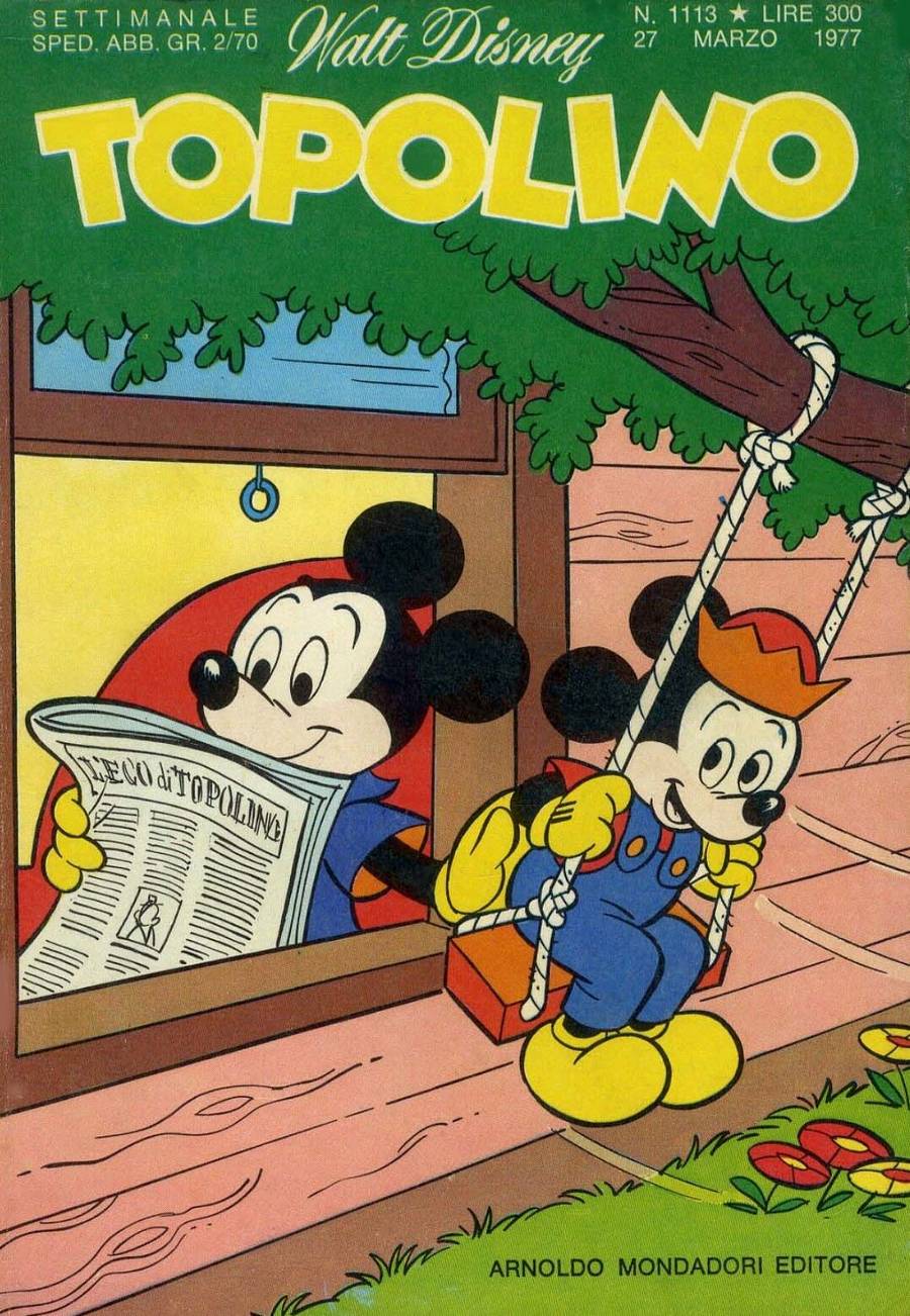 Fumetto Topolino -  1977