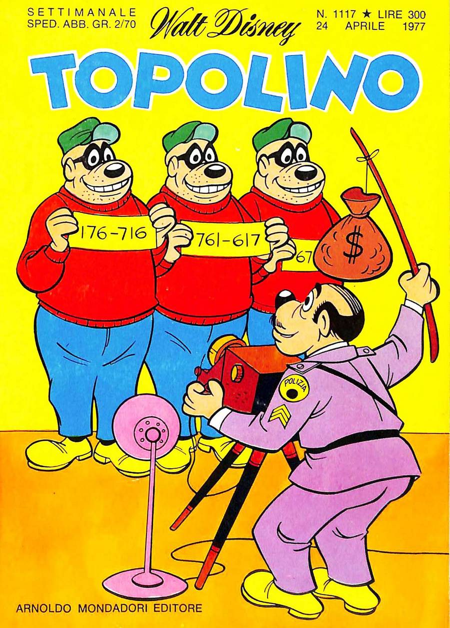 Fumetto Topolino -  1977