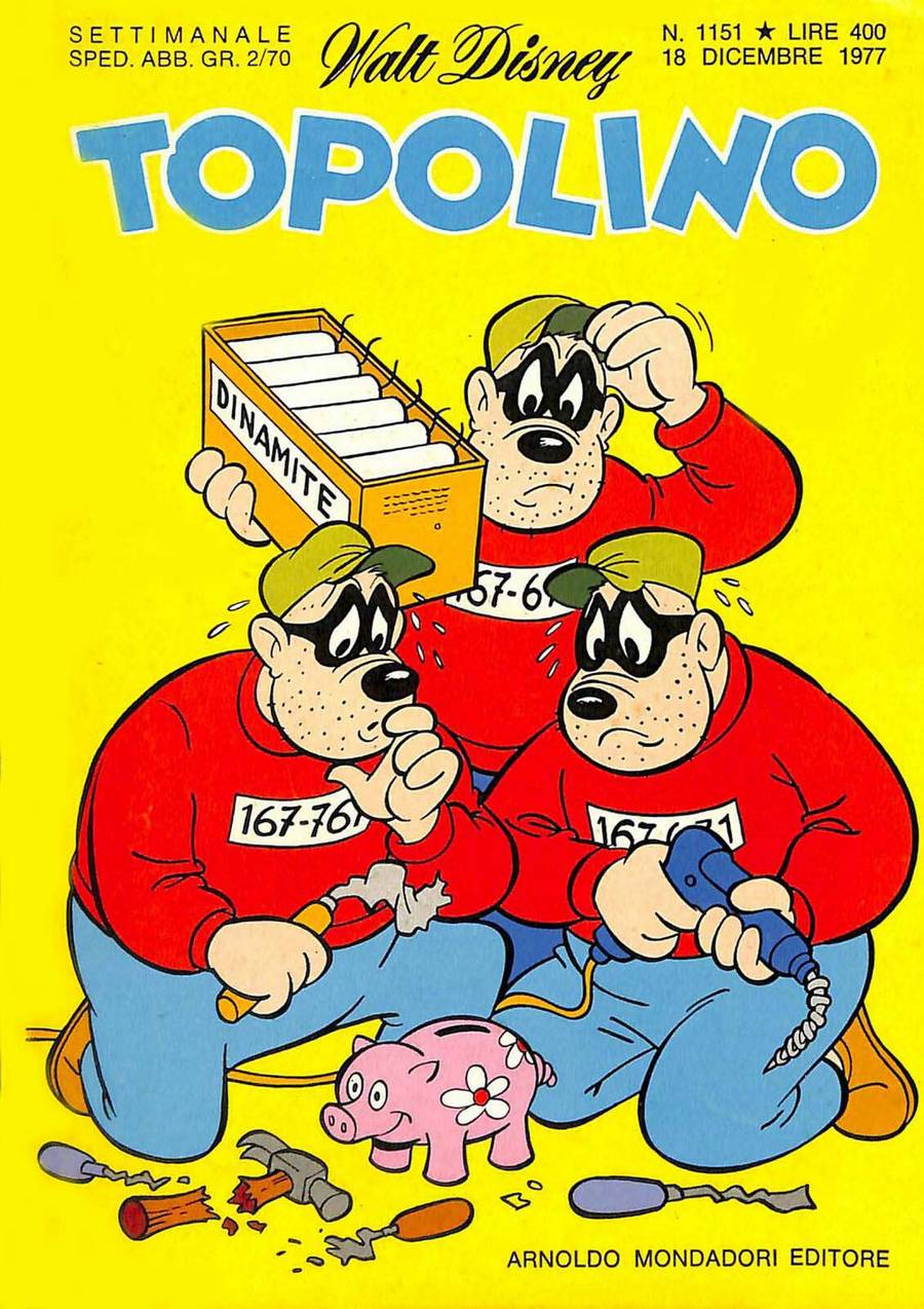 Fumetto Topolino -  1977