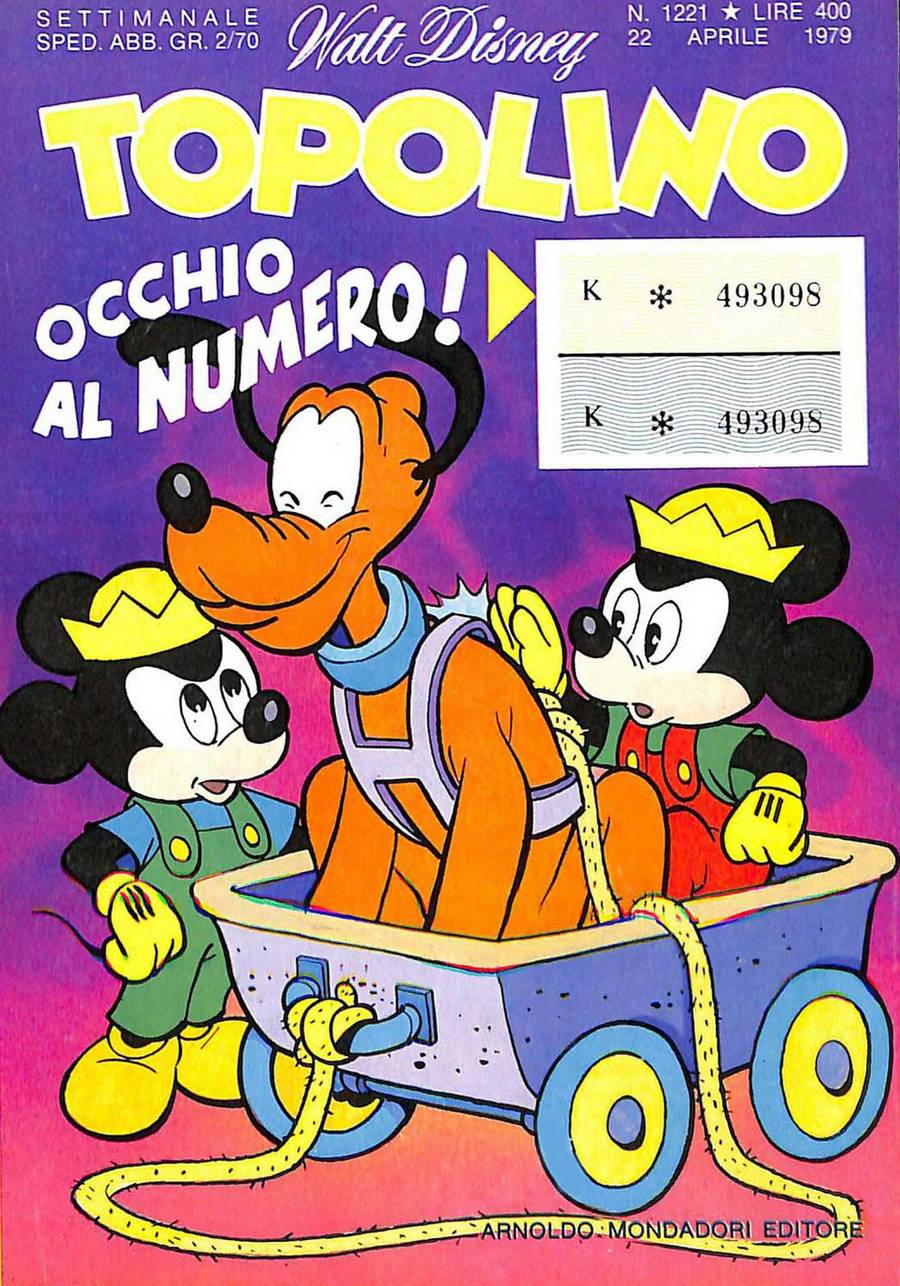 Fumetto Topolino -  1979