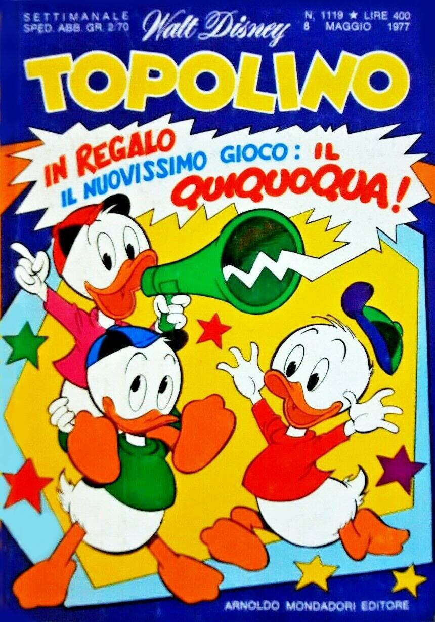 Fumetto Topolino -  1977