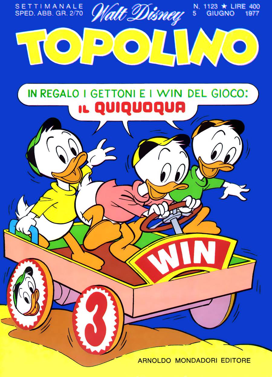 Fumetto Topolino -  1977