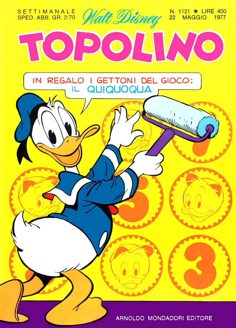Fumetto Topolino -  1977