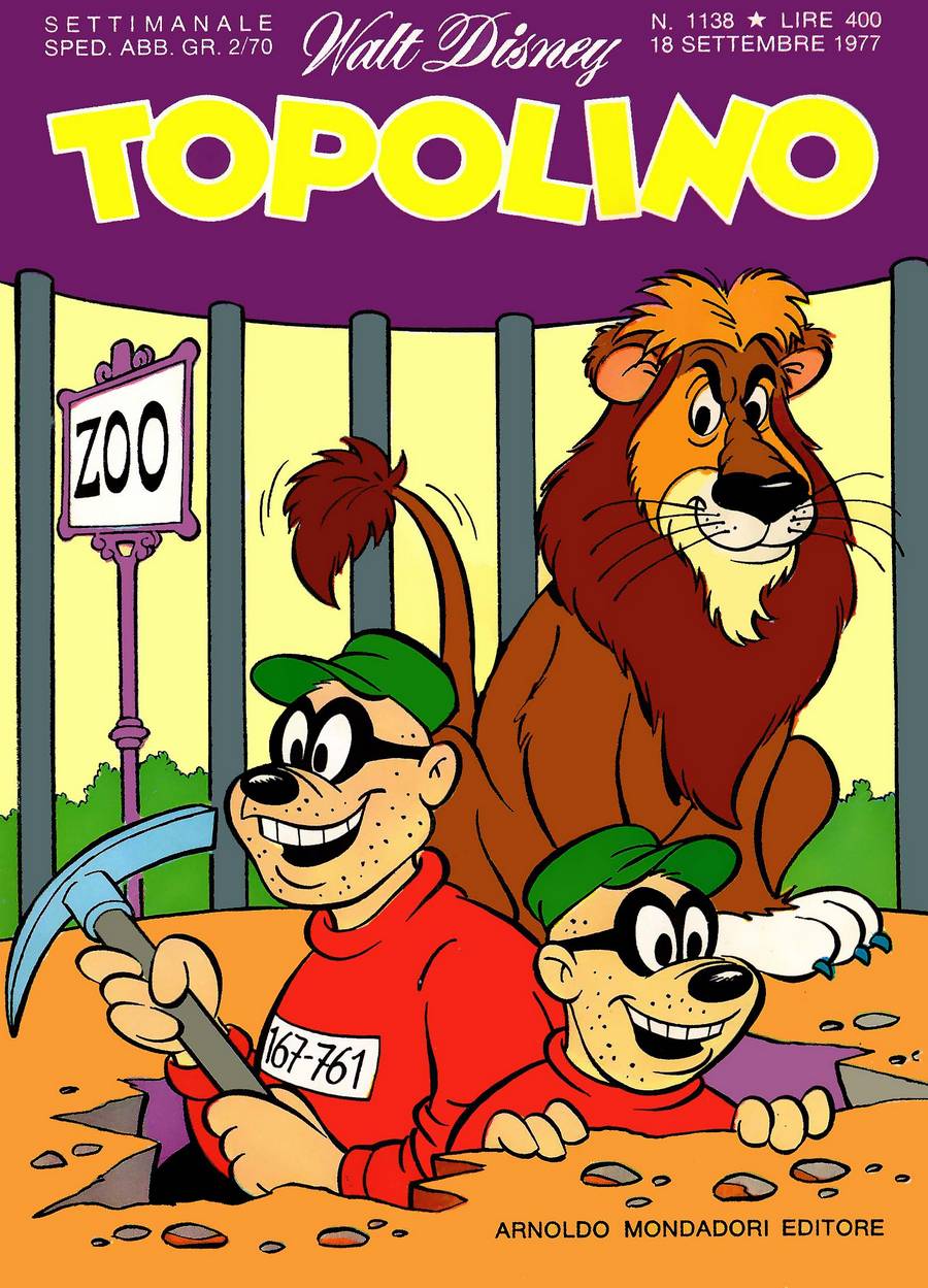 Fumetto Topolino -  1977