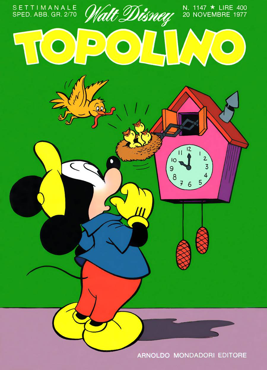 Fumetto Topolino -  1977