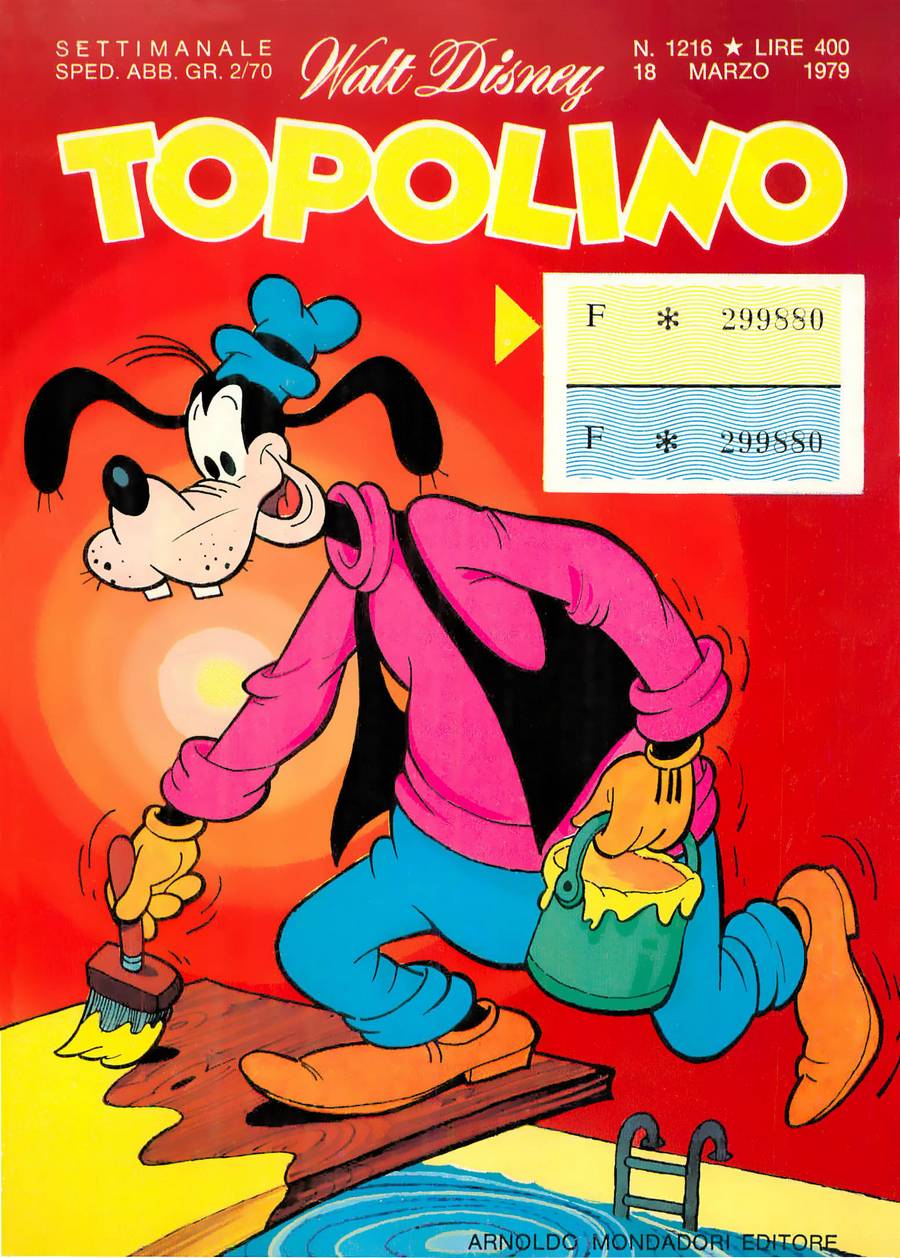 Fumetto Topolino -  1979