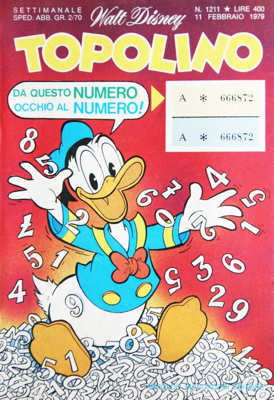 Fumetto Topolino -  1979