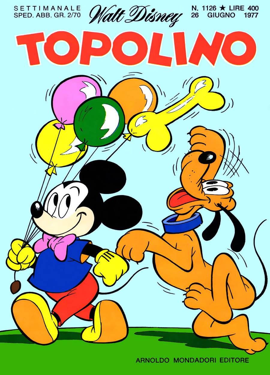 Fumetto Topolino -  1977