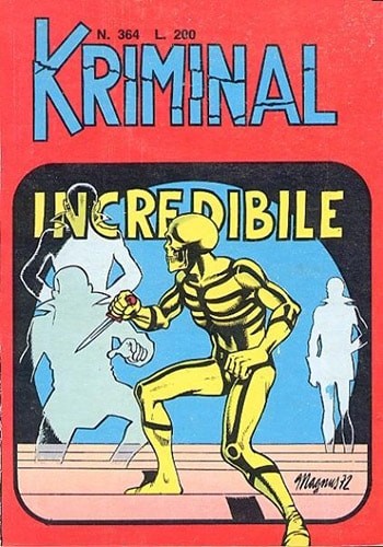 Fumetto Kriminal -  1972