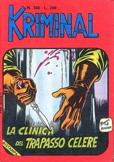Fumetto Kriminal -  1972