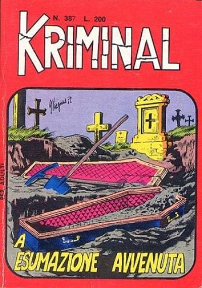 Fumetto Kriminal -  1972