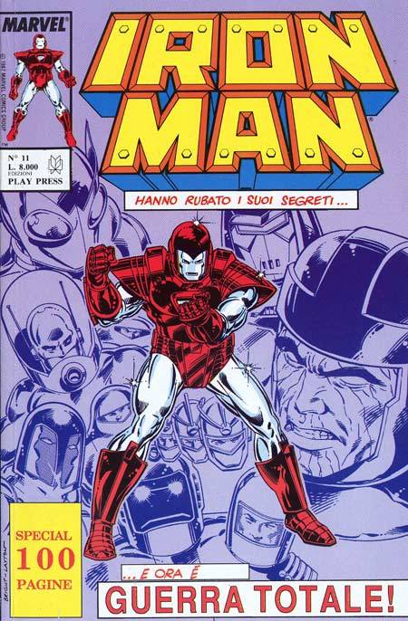Fumetto Iron Man -  1989