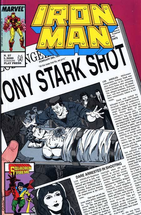 Fumetto Iron Man -  1991