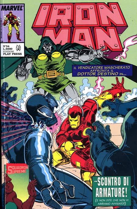 Fumetto Iron Man -  1991