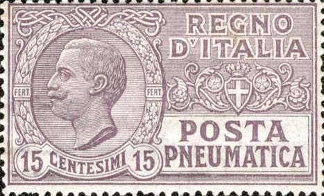 Francobollo Effigie di Vittorio Emanuele III Entro un Ovale -  1921