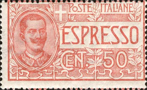 Francobollo Effigie di Vittorio Emanuele III Entro un Ovale -  1920