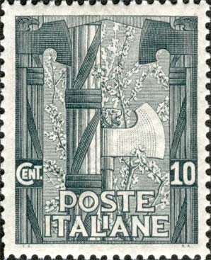 Francobollo Fasci -  1923
