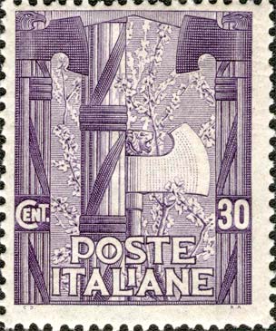 Francobollo Fasci -  1923