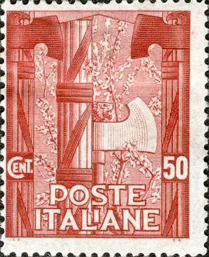 Francobollo Fasci -  1923