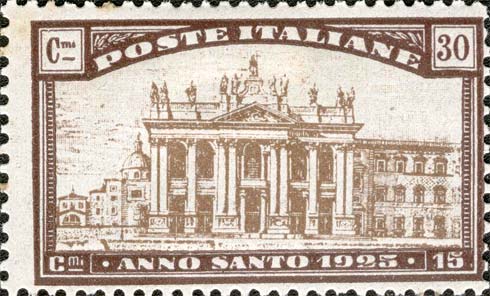 Francobollo San Giovanni in Laterano -  1924