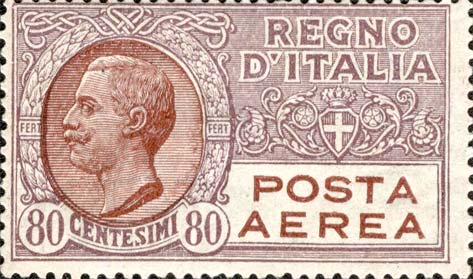 Francobollo Effigie di Vittorio Emanuele III Entro un Ovale -  1928